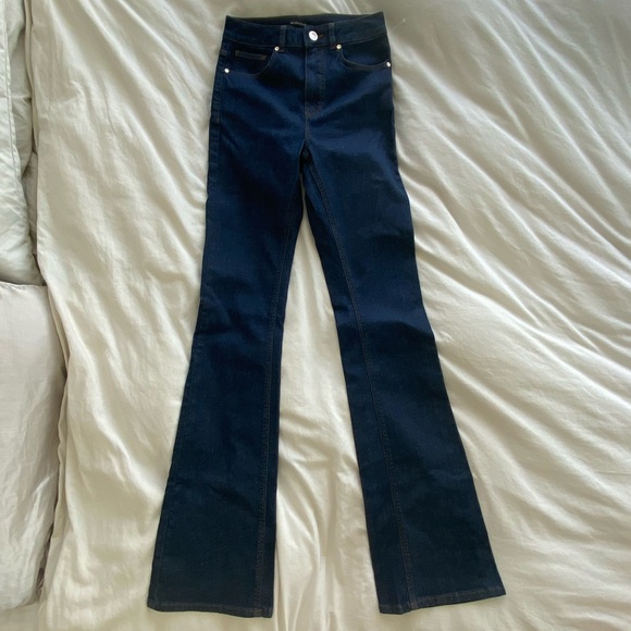 Massimo Dutti NEW flared jeans - Picture 2 of 4